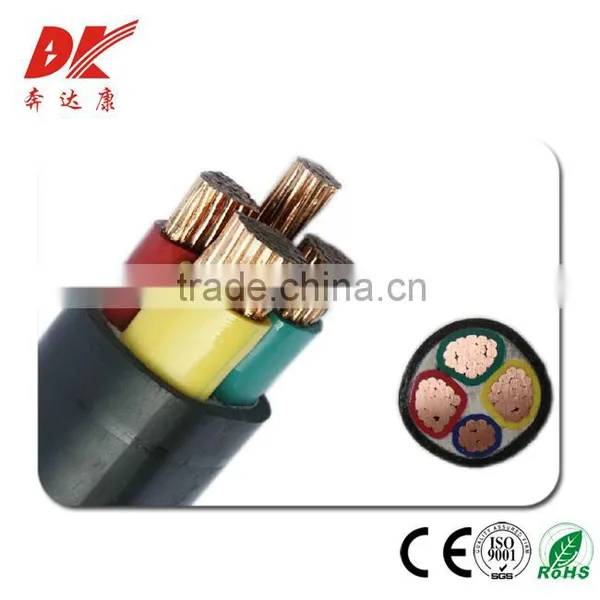 0.6/1KV PVC Jacket PVC Insulation Underground Power Cable photo-2