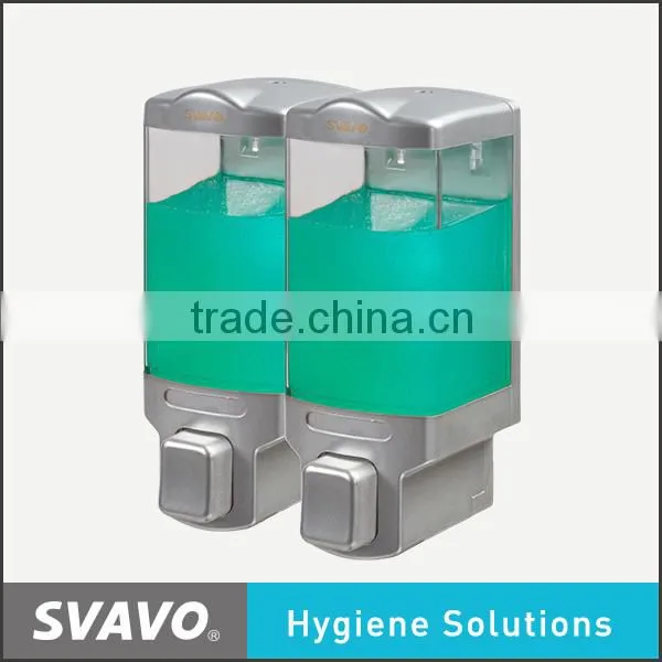 Wall Mounted manual double Soap Dispenser for Toilet Seat Sanitizer Machine