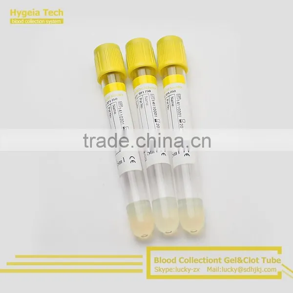 Blood Collection Yellow Cap Test Tube photo-4