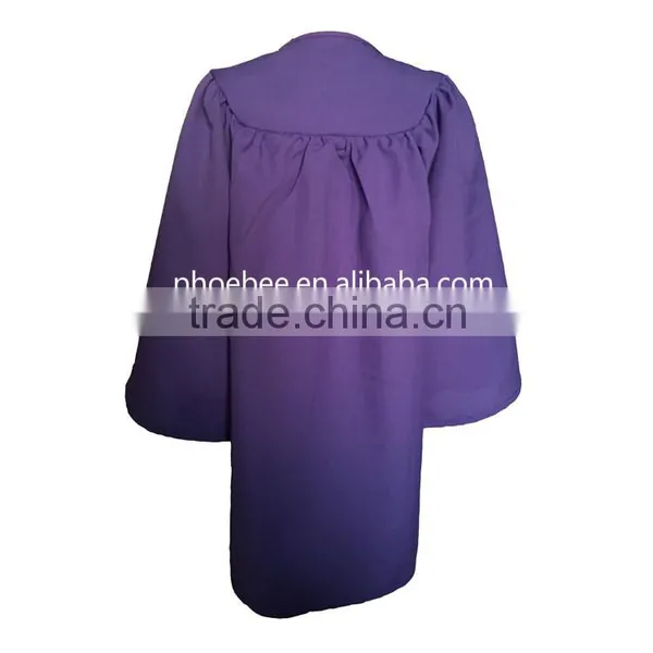Purple Graduation Gown Child Graduation Gown photo-3