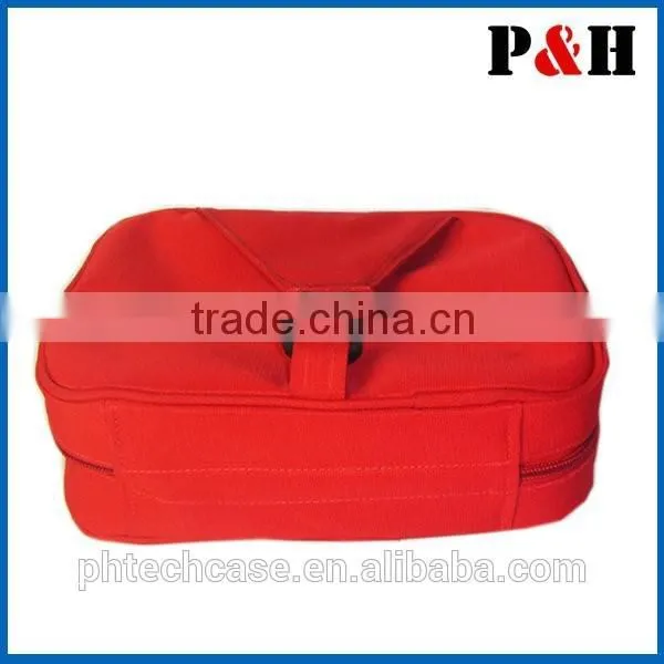 Polyester Type Travel Toilet Storage Toiletry Wash Shaving Bag photo-3