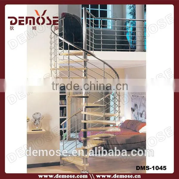 Used Stainless Steel 304 Spiral Staircase for Home Using photo-2