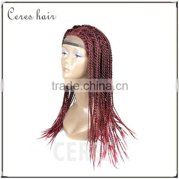 Factory Price High Temperature Synthetic Mambo Twist Hair photo-3