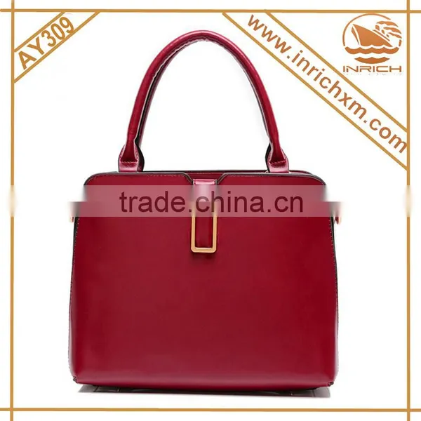 Women Fashion Handle Silicon Lady Handbag photo-2