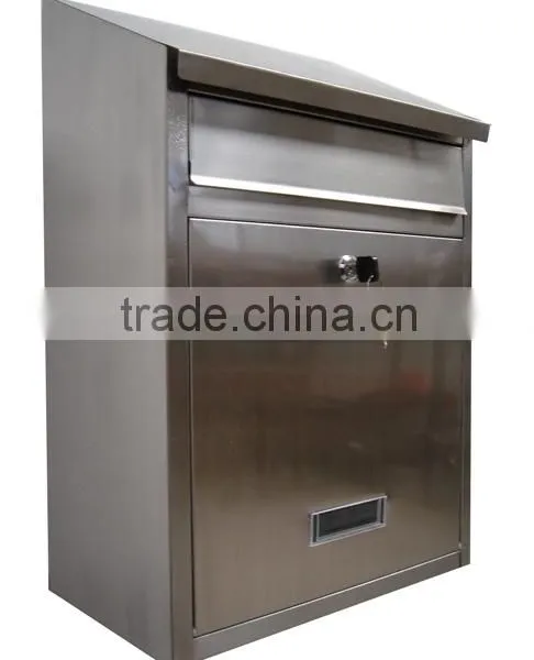 Wall Mounted Mailbox,Stainless Steel Mailbox