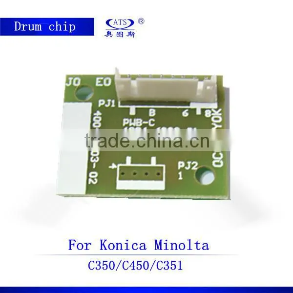 Compatible Minolta C350 toner chip reset chip
