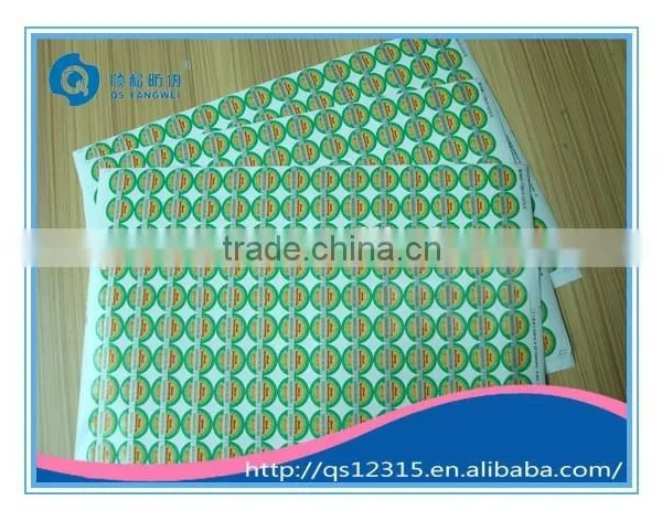 Round Glossy Art Paper Stickers photo-4