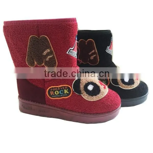 2015 Cute Bear Snow Boots Hot Sale Winter Comfortable Warm Women Snow Boots photo-3