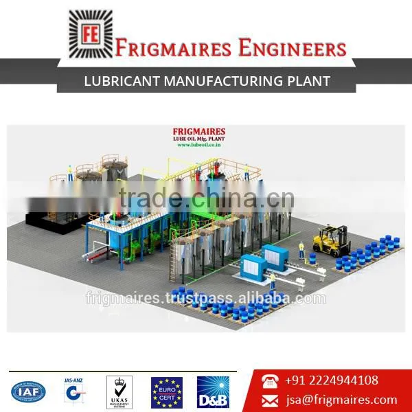 Standard Quality Lubricant Manufacturing Plant From Certified Company photo-2