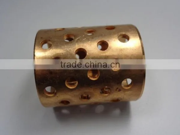 High Performence Bronze With Through Hole Selflubricating Bushing Bearing photo-4