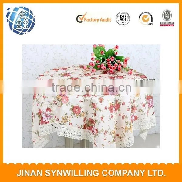 100% Polyester Banquet Chair Cover for Wedding Party Round Polyester Tablecloth Table Cover Table Linen photo-2