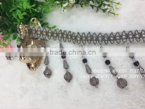 2015 New Design 13cm Long Crystal Curtain Lace, Shining Crystal, Accessories photo-6