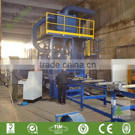 Aluminum Profile Shot Blasting Machine photo-3
