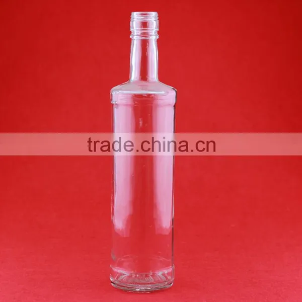 Bulk Wholesale Frosted Cylindrical Bottles Printing LOGO Bottles Dull Mouth Liquor Bottles photo-4