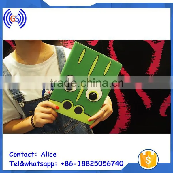 China Classical Embroidered Leather Case For Ipad, Stand Leather Case for Ipad photo-2