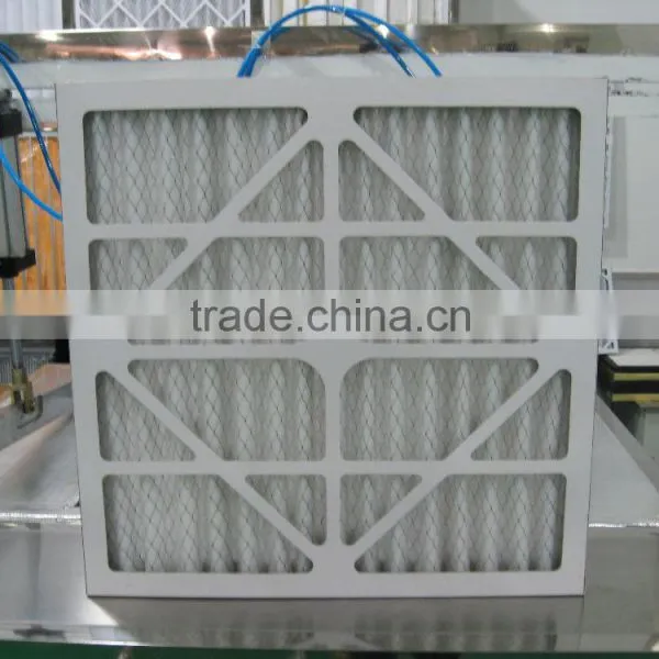 Customized Cardboard Frame Pleated Panel Air Filter photo-3