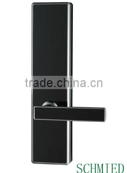 Fingerprint Password Mechanical Keys Modern Lock With the Mechanical Keys Polished Chrome and Gold Finished