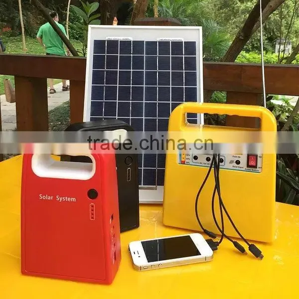 Portable 10w Solar Power Generator Small Solar Power System for Home Use photo-6