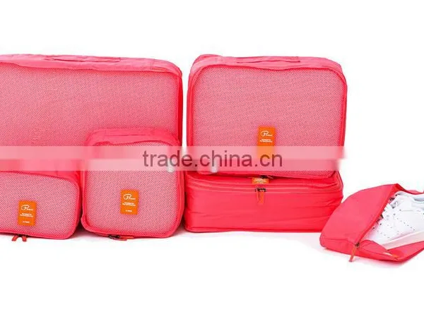 Hot Selling 6 Pcs Luggage Organizer Travel Storage Bags photo-3