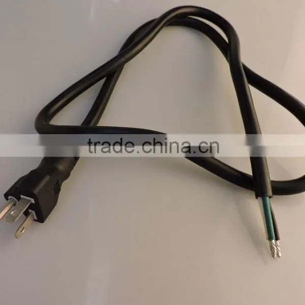 3 Pin Power Plug With High Quality Cable Wire Cord NEMA 5-15p 3 Pin Male Type and Female End photo-6