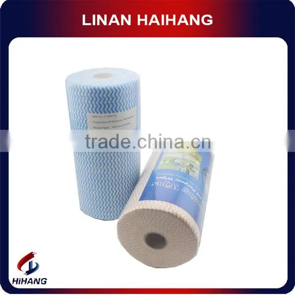 China Wholesale Spunlace Meshed Plum Blossom Roll Bacterial Custom Cleaning Cloth photo-4