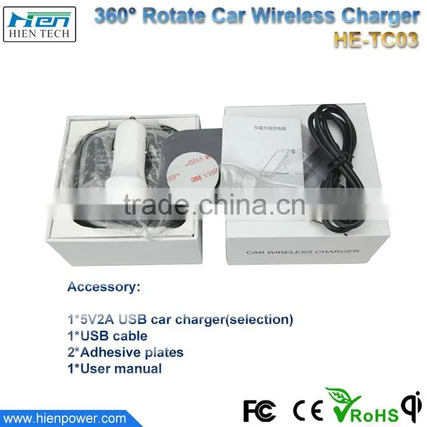 Shenzhen Manufacture 2016 Universal Automotive Wireless Car Charger for Mobile Phone photo-6