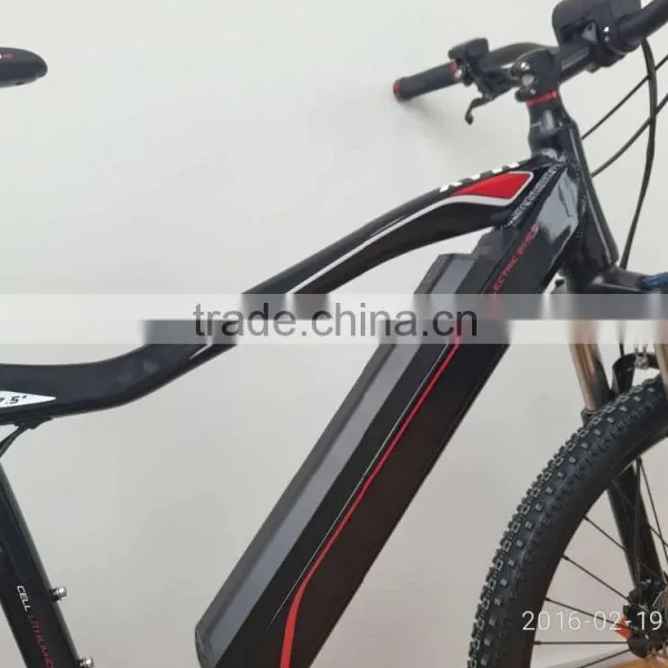 26 Inch Mtb Frame 36V Hidden Battery Mountain Electric Bike (HJ-M21 ) photo-4