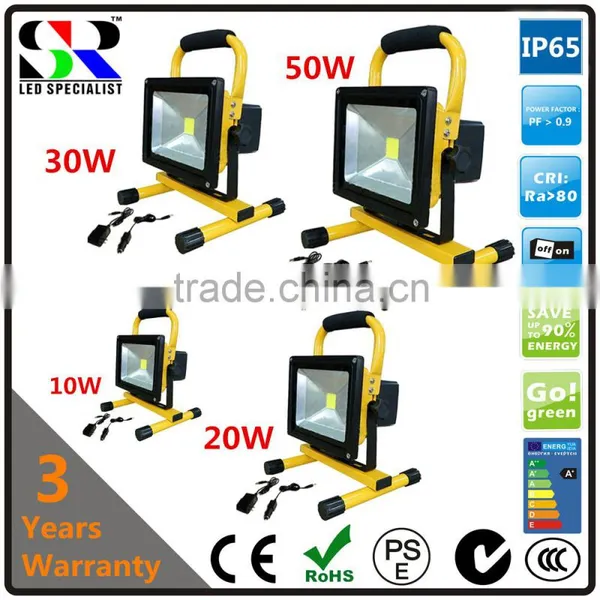 Chinese Hot Sell 10W 20W 30W 50W 100Wrechargeable Led Flood Light photo-2