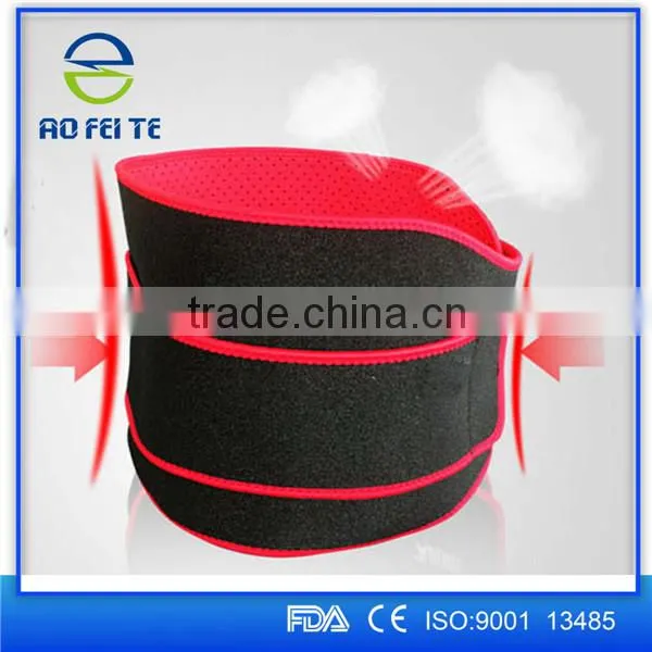 Neoprene Waist Belt For Weightlifter Bodybuilding Sport Belt Belly Burner Rubber Waist Supporter Fitness Belt photo-5