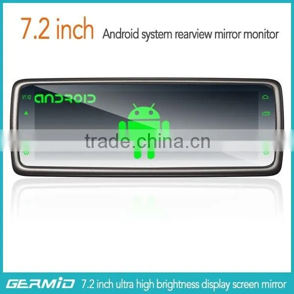 7.4" Hottest Full HD Rear View Mirror Monitor With Car Backup Camera and Mirror Link photo-3