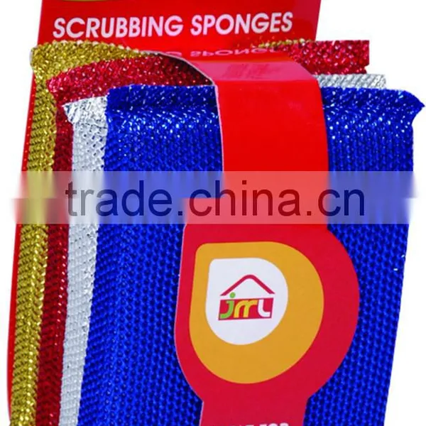4 Pack Non Scratch Scourers,kitchen Cleaning Scourer photo-3