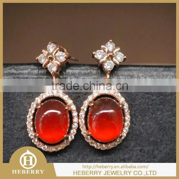 Silver Earrings With Gemstones Best Gifts to Girlfriend photo-6