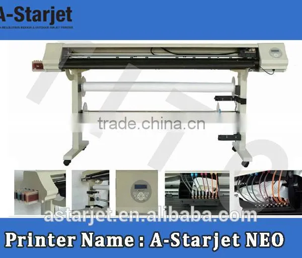 A-Starjet NEO , 1.52M, Eco-solvent, Water-base, DX5 Printhead, Large Format Inkjet Printer photo-2
