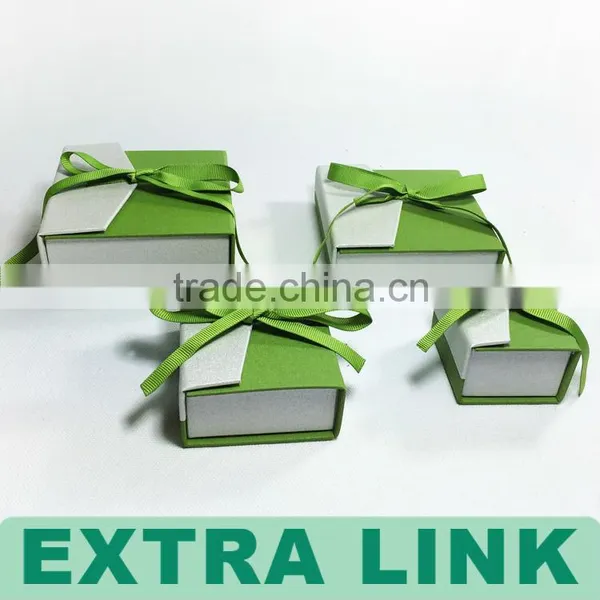 Wholesale Handmade Luxury Velvet Custom PU Leather Jewelry Box For Lady photo-4