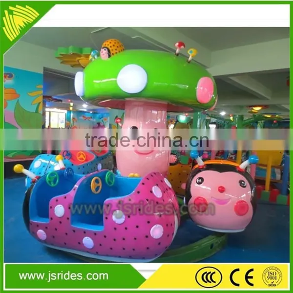 Used Amusement Park Trains for Sale Electric Lady Bug Train 8 Seats Lady Bug Rides for Sale photo-6