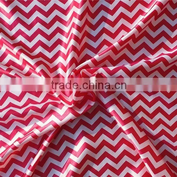 Wholesale Cheap Satin Fabric , Chevron Satin Fabric, Polyester Satin Fabric photo-2