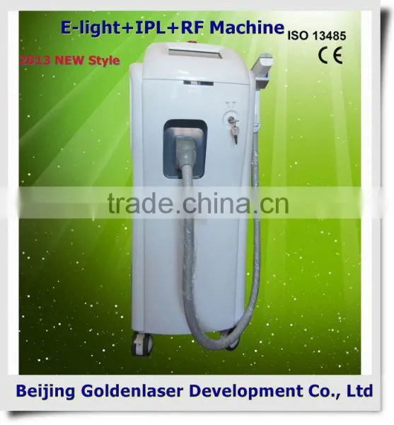 2013 laser tattoo removal slimming machine cavitation E-light+IPL+RF machine portable strapping machine