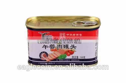 Halloweencanned Meat Pork Luncheon Meat 198g Good Taste Canned Pork photo-4