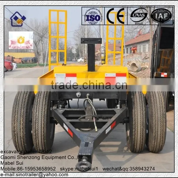 Flatbed Trailer for Transport Excavator/crane/transformer photo-6