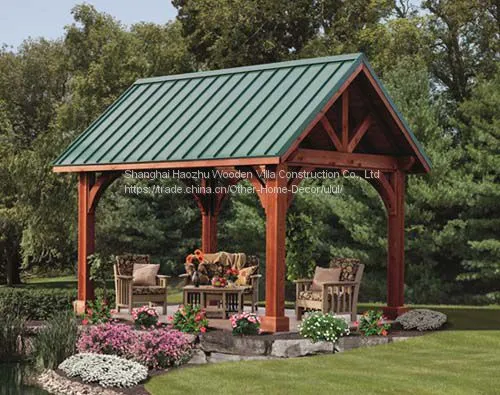 Outdoor Garden Gazebo Pavilion For Sale photo-5