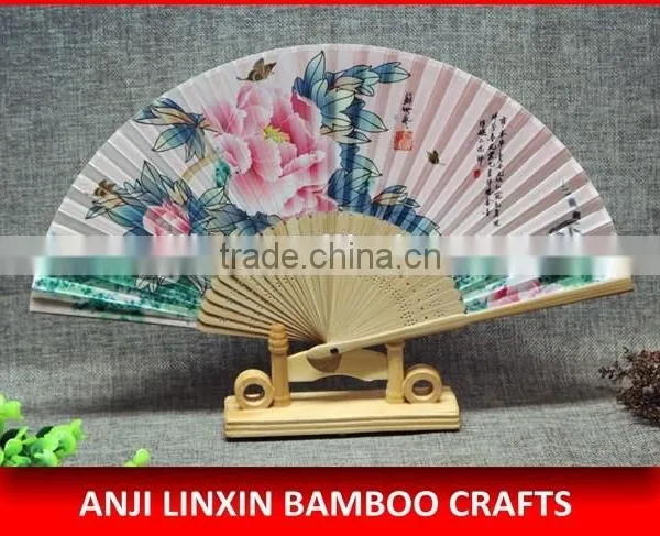 Chinese Bamboo Hand Fan Wholesale for Business Gift