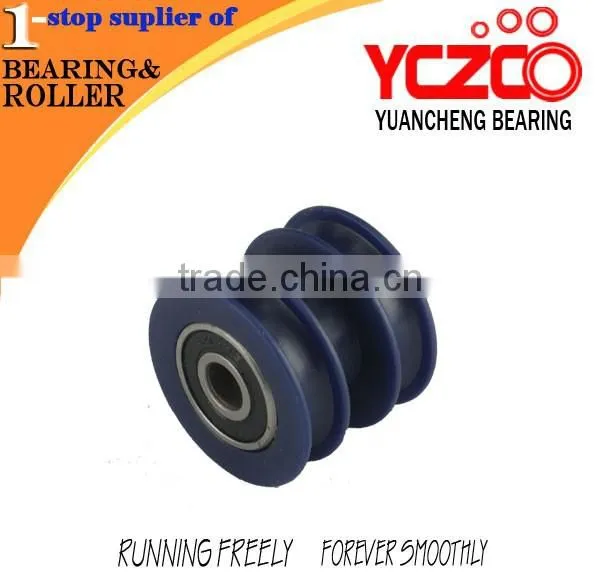 606 Special Double Bearing and u Groove Sliding Roller photo-3