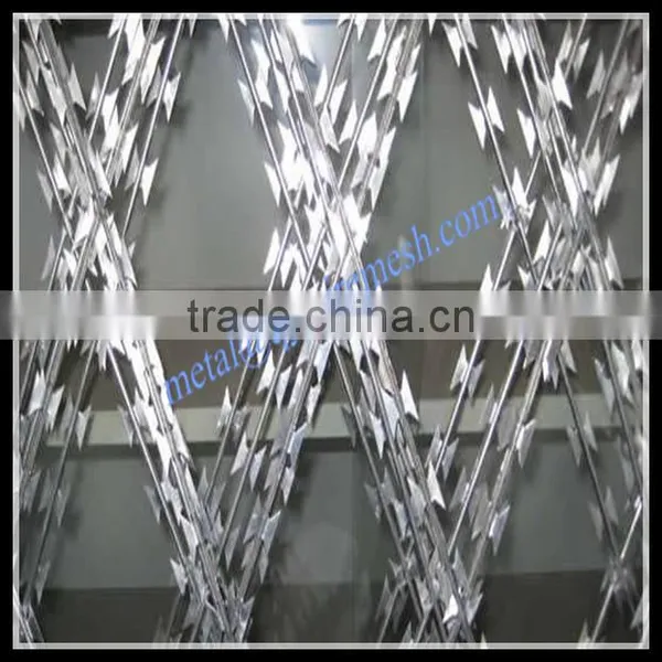 BTO-22 Concertina Razor Wire / Low Price Concertina Razor Barbed Wire photo-6