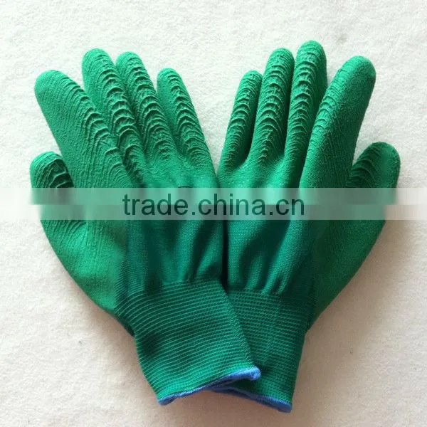 Knitted Latex Dipped Gloves photo-4