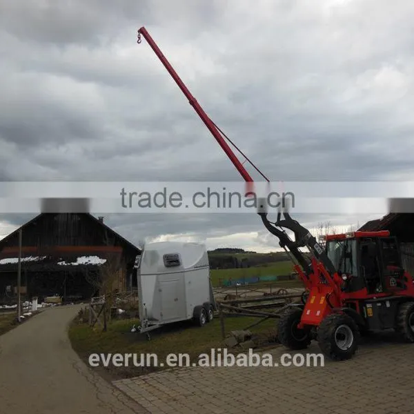 Everun Brand CE Rops&Fops Small Mini Wheel Loader 2 Ton photo-4