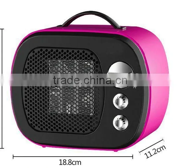 2017 New Year Hot Gifts Personal Ceramic Mini Fan Heater photo-4