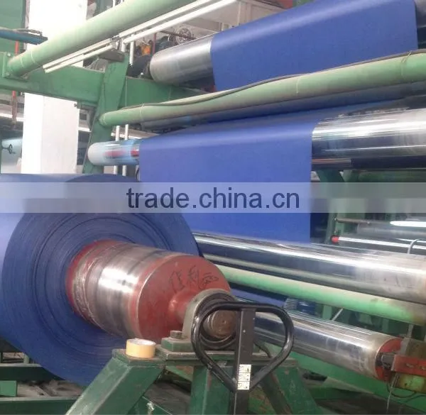 1100d Pvc Coated Tarpaulinr Heavy Duty Blue Waterproof Fabric PVC Truck Cover Trailer Cover Curtains photo-4