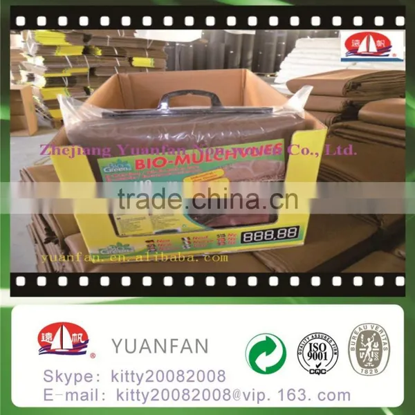 BSCI PASS--[ Factory Supply ] PP Spunbond Nonwoven Agriculture Black Ground Mulch Film/Cover photo-6