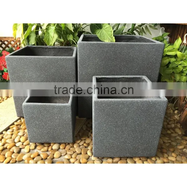 Garden Decoration Concrete Square Pot Concrete Planter Pot photo-2