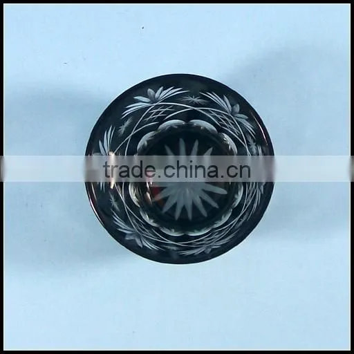Elegant Cut Hotel,bar,home Daily Life Solid Black Glass Tumbler photo-5